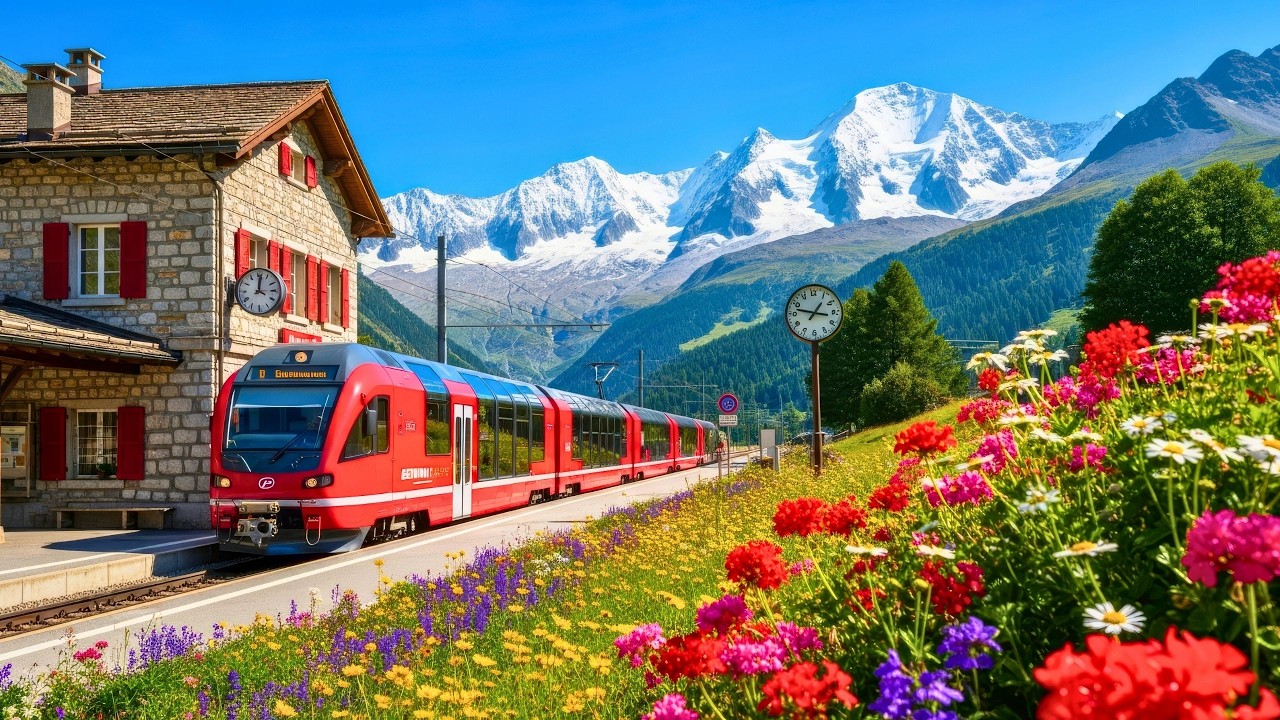 Bernina Express ile Heidi'nin Köyleri Turu (STR-NCE)